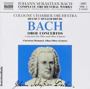 CD Johann Sebastian Bach:  Concertos For Oboe And Oboe D'Amore