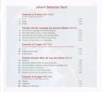 CD Johann Sebastian Bach: Oboe Concertos Et Cantatas