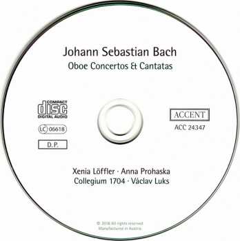 CD Johann Sebastian Bach: Oboe Concertos Et Cantatas