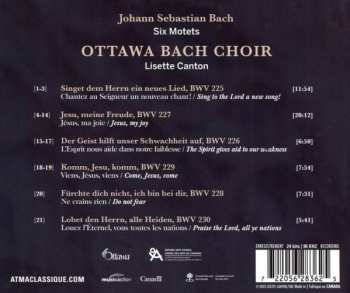 CD Johann Sebastian Bach: Six Motets