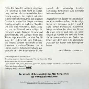 2CD Johann Sebastian Bach: 4 Orchestral Suites