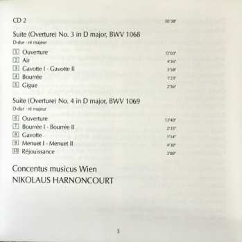 2CD Johann Sebastian Bach: 4 Orchestral Suites