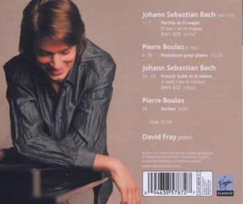 CD Johann Sebastian Bach: Partita BWV 828 - French Suite BWV 812 - Notations - Incises