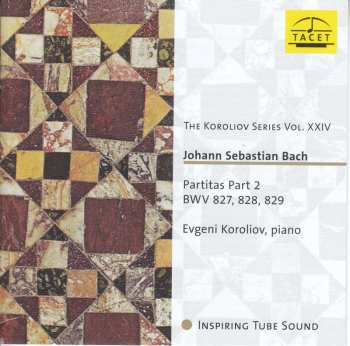 Album Johann Sebastian Bach: Partiten Bwv 827-829