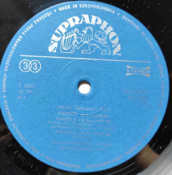 4LP/Dobozkészlet Johann Sebastian Bach: Partity Pro Cemballo