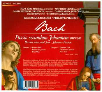 2CD Johann Sebastian Bach: Passio Secundum Johannem - Passion Selon Saint Jean - Johannes-Passion