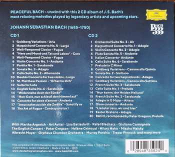 2CD Johann Sebastian Bach: PEACEFUL BACH