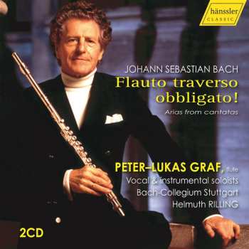 2CD Johann Sebastian Bach: Flauto Traverso Obbligato!