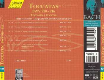 CD Johann Sebastian Bach: Toccatas BWV 910-916