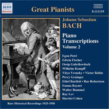 Album Johann Sebastian Bach: Piano Transcriptions Volume 2