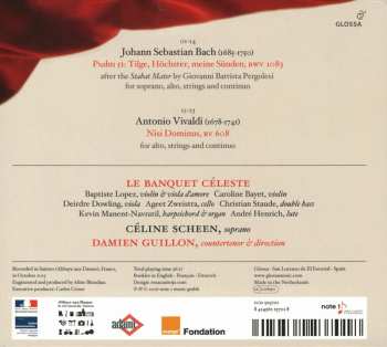 CD Johann Sebastian Bach: Psalm 51 / Nisi Dominus