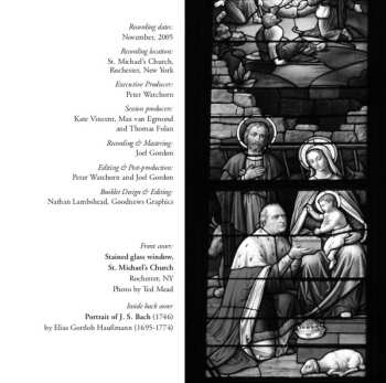 CD Johann Sebastian Bach: Cantatas BWV 62, 45, 192, 140