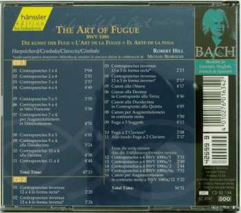 2CD Johann Sebastian Bach: The Art Of Fugue BWV 1080