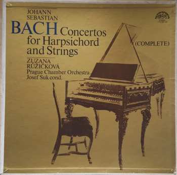 3LP/Dobozkészlet Johann Sebastian Bach: Concertos For Harpsichord And Strings (Complete) (3xLP + BOX + INSERT)