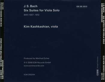 2CD Johann Sebastian Bach: Six Suites For Viola Solo (BWV 1007–1012)