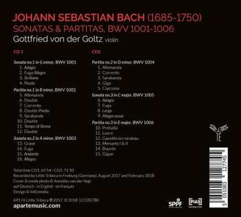 2CD Johann Sebastian Bach: Sonatas And Partitas