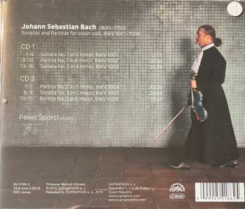 2CD Johann Sebastian Bach: Sonatas And Partitas For Solo Violin BWV 1001-1006