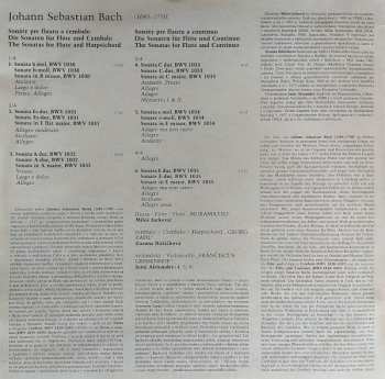 2LP Johann Sebastian Bach: Sonatas For Flute And Harpsichord Bwv 1030-32, Sonatas For Flute And Continuo Bwv 1033-35 (2xLP)