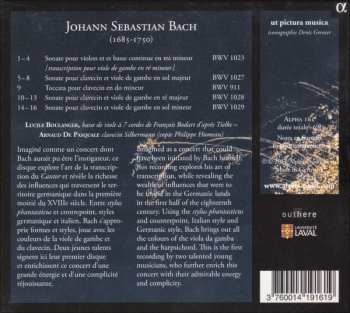 CD Johann Sebastian Bach: Sonate À Cembalo È Viola Da Gamba
