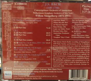 3CD/Dobozkészlet Johann Sebastian Bach: St Matthew Passion