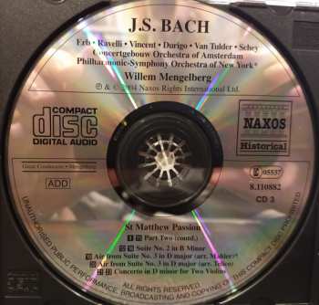 3CD/Dobozkészlet Johann Sebastian Bach: St Matthew Passion