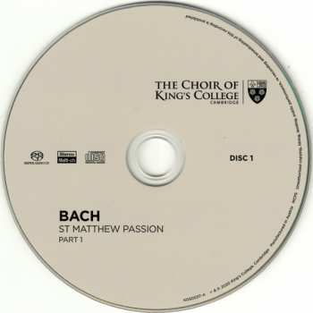 Dobozkészlet/3SACD Johann Sebastian Bach: St Matthew Passion