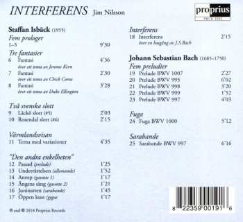 CD Johann Sebastian Bach: Interferens