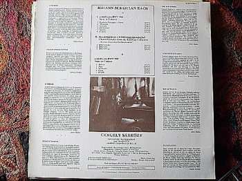 LP Johann Sebastian Bach: Suite In E Minor BWV 996, Suite In C Minor BWV 997, Three Chorales