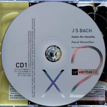 2CD Johann Sebastian Bach: Suites For Theorbo