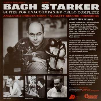 6LP/Dobozkészlet Johann Sebastian Bach: Suites For Unaccompanied Cello Complete LTD | DLX