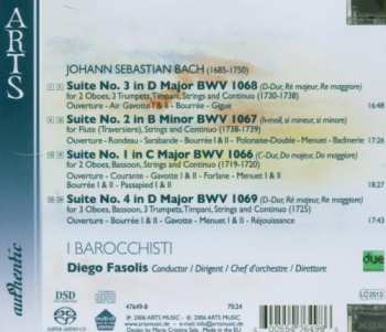 SACD Johann Sebastian Bach: Suites Nos. 1-4 Bwv 1066-1069