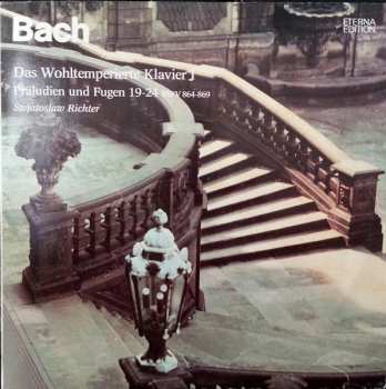 LP Johann Sebastian Bach: Das Wohltemperierte Klavier I - Präludien Und Fugen 19-24 BWV 864-869 (2)