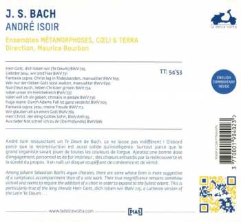 CD Johann Sebastian Bach: Te Deum / De Profundis