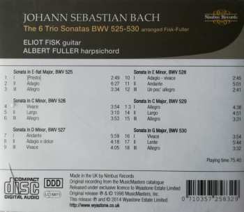CD Johann Sebastian Bach: The Trio Sonatas BWV 525-530