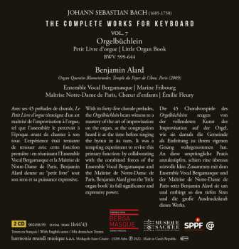 2CD/Dobozkészlet Johann Sebastian Bach: The Complete Works For Keyboard 7: Orgelbüchlein