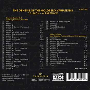 CD Johann Sebastian Bach: The Genesis Of The Goldberg Variations