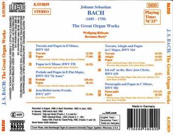 CD Johann Sebastian Bach: The Great Organ Works