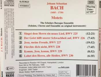 CD Johann Sebastian Bach: Motets