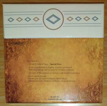 Dobozkészlet/10SACD Johann Sebastian Bach: The Secular Cantatas