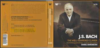 5CD/Dobozkészlet Johann Sebastian Bach: The Well-Tempered Clavier = Das Wohltemperierte Clavier = Le Clavier Bien Tempéré