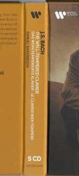 5CD/Dobozkészlet Johann Sebastian Bach: The Well-Tempered Clavier = Das Wohltemperierte Clavier = Le Clavier Bien Tempéré
