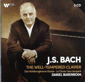 5CD/Dobozkészlet Johann Sebastian Bach: The Well-Tempered Clavier = Das Wohltemperierte Clavier = Le Clavier Bien Tempéré