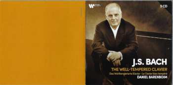 5CD/Dobozkészlet Johann Sebastian Bach: The Well-Tempered Clavier = Das Wohltemperierte Clavier = Le Clavier Bien Tempéré