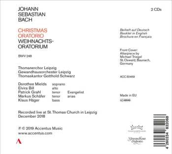 2CD Johann Sebastian Bach: Christmas Oratorio = Weihnachtsoratorium