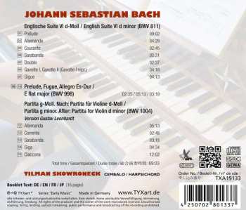 CD Johann Sebastian Bach: Harpsichord 
