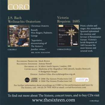 CD Johann Sebastian Bach: Vivaldi: Gloria - Bach: Magnificat