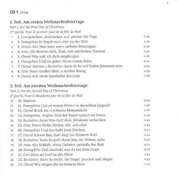 2CD Johann Sebastian Bach: Christmas Oratorio
