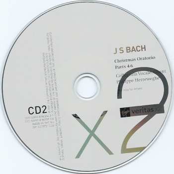 2CD Johann Sebastian Bach: Christmas Oratorio