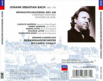 2CD Johann Sebastian Bach: Weihnachts-Oratorium
