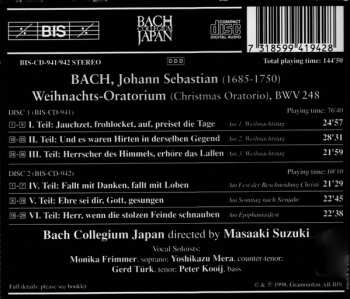 2CD Johann Sebastian Bach: Weihnachts-Oratorium - Christmas Oratorio